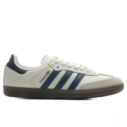 Adidas Women’s Samba OG Off White/Dupe/Night Indigo Sneakers - Image 1