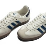 Adidas Women’s Samba OG Off White/Dupe/Night Indigo Sneakers - Image 3