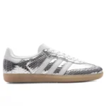 Adidas Women’s Samba OG Silver Metallic/Footwear White/Gum Sneakers - Image 1