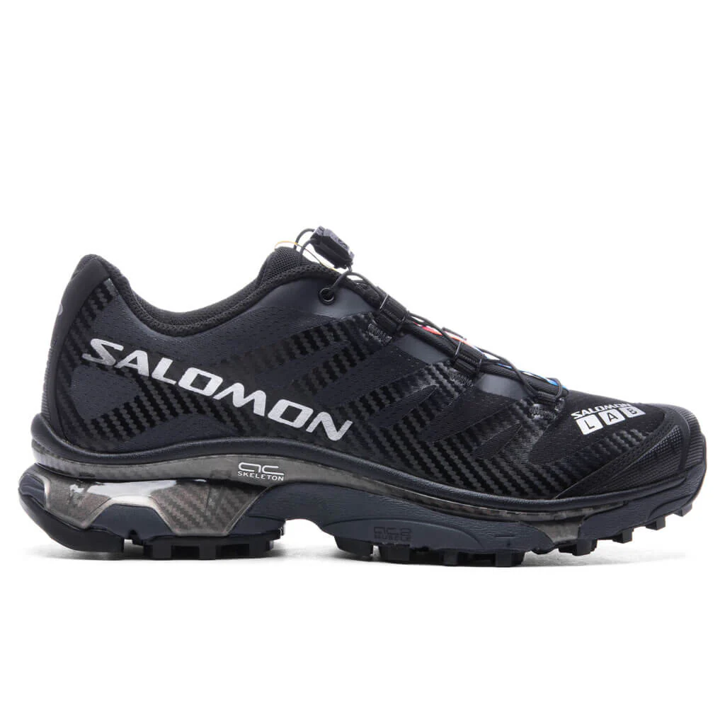 Salomon XT-4 OG Black/Ebony/Silver Metallic Unisex Trail Sneakers