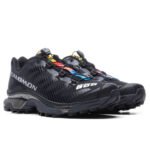 Salomon XT-4 OG Black/Ebony/Silver Metallic Unisex Trail Sneakers - Image 2